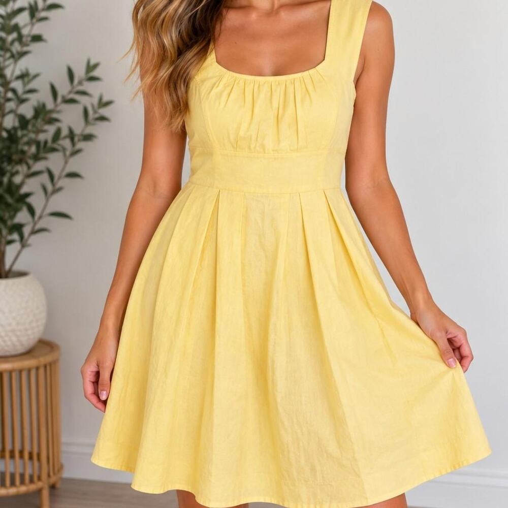 Julian taylor yellow dress size 14